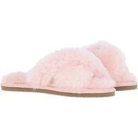 'Chouette' Fenland Sheepskin Crossover Slippers