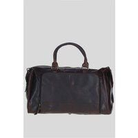 Ashwood Leather Unisex Leather Holdall with Spacious Interior in Brown