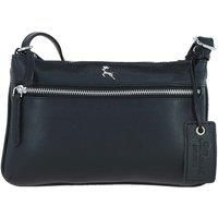 'Swansea' Real Leather Crossbody Bag