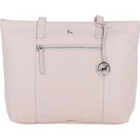 'Bray' Designer Leather Shoulder Bag with Secure Zip Pocket