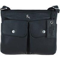 'Cardiff' Real Leather Crossbody Bag
