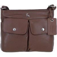 'Cardiff' Real Leather Crossbody Bag