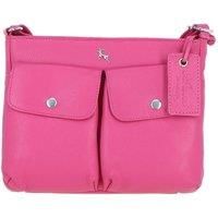 'Cardiff' Real Leather Crossbody Bag