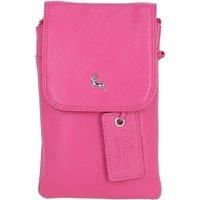 'York' Real Leather Smartphone Crossbody Bag
