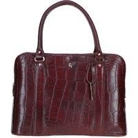 Three Section Large Veggie Tanned Leather Bag