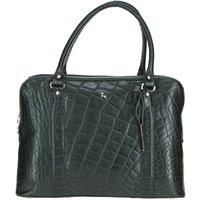 Three Section Large Veggie Tanned Leather Bag