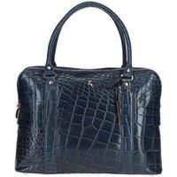 Three Section Large Veggie Tanned Leather Bag