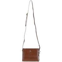 Compact Real Leather Shoulder Bag