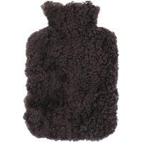 Fenland Curly Wool Hot Water Bottle Cover Beige 2L