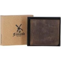 Real Leather Classic 8 Card Billfold Wallet