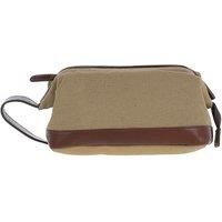 'Lou' Real Leather Wash Bag
