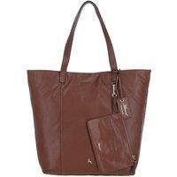 'Serela' Real Leather Shoulder Bag with Detachable Pouch