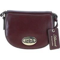 'Borsa della Moda' Real Leather Saddle Crossbody Bag