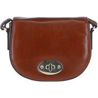 'Borsa della Moda' Real Leather Saddle Crossbody Bag