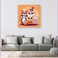 Pets Trick Or Treat Canvas