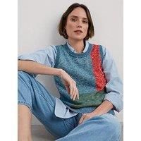 Seasalt Morgana Vest Tangle Wood Lagoon Multi