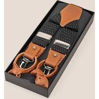 Black Polka Dot Combination Braces
