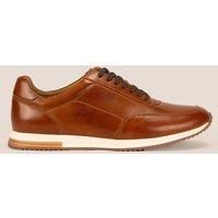 Spencer Lace Up Leather Trainers