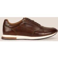 Spencer Lace Up Leather Trainers