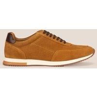 Spencer Lace Up Suede Trainers