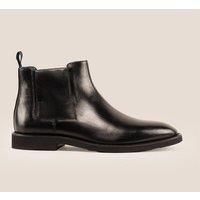 Oswin Hyde Men's Christopher Chelsea Leather Boots in Black | Size: 9
