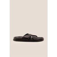 Dylan Cross Velcro Strap Sandals