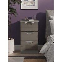 Swift Alva 3 Drawer Bedside Table