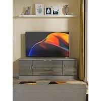 Swift Alva Ready Assembled 2 Door 2 Drawer Wide Tv Unit