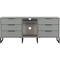 Swift Fara Ready Assembled 6 Drawer Sideboard / Tv Unit