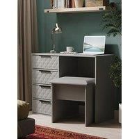 Swift Zayn 4 Drawer Dressing Table & Stool Set