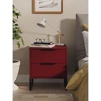 Swift Emerson 2 Drawer Bedside Table