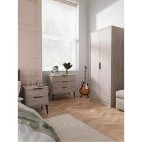 Tulsa 3 Piece Bedroom Funriture pack (Ready Assembled)