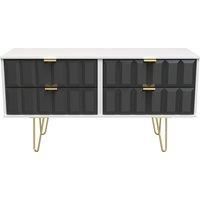 Metro 4 Drawer Bed Box (Ready Assembled)