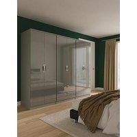 Swift Alva 6 Door 2 Drawer Double Wardrobe