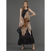 Religion Twist Maxi Dress In Large Floral Print