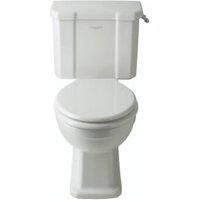 Bayswater Westcott Traditional Close Coupled Toilet Pan, Cistern & White Soft Close Seat