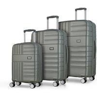 Rock Luggage Aspen Set of 3 Hard Shell Suitcases
