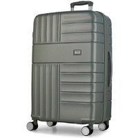 Rock 8 Wheel Hard Suitcase - Large, Sage Green