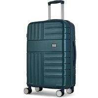 Rock 8 Wheel Hard Suitcase - Medium, Blue