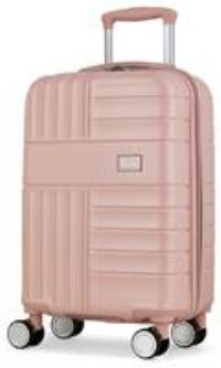 Rock 8 Wheel Hard Suitcase - Small, Pink