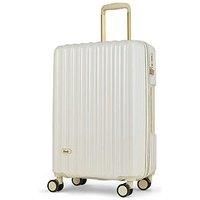 Rock Luggage Primrose Cream Medium Suitcase