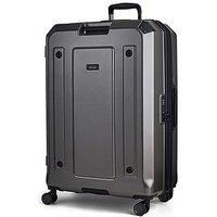 Rock Luggage Alpine Large Suitcase - Charcoal