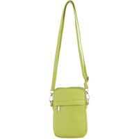 JFY Women's Zip Pocket Front Crossbody Phone Bag in Light Green