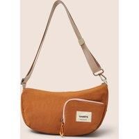 Gandys Orange Ecuador Sling Shoulder Bag