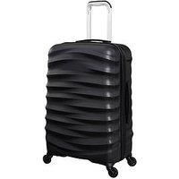 It Luggage Black Hardshell Suitcase - Medium