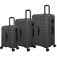 It Luggage Jumbo Charcoal 3Pc Suitcase Set