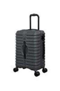 IT Luggage 8 Wheel Hard Suitcase - Grey, Small