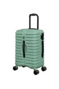 IT Luggage 8 Wheel Hard Suitcase - Green, Small