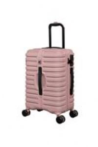 IT Luggage 8 Wheel Hard Suitcase - Pink, Small