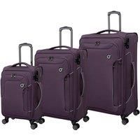 IT Luggage Set of Three Teleported Soft Shell Suitcases